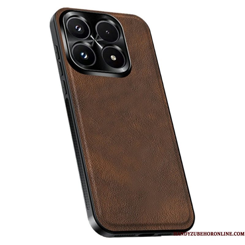 Hoesje Xiaomi 17 Lederlook Bescherming Hoesje