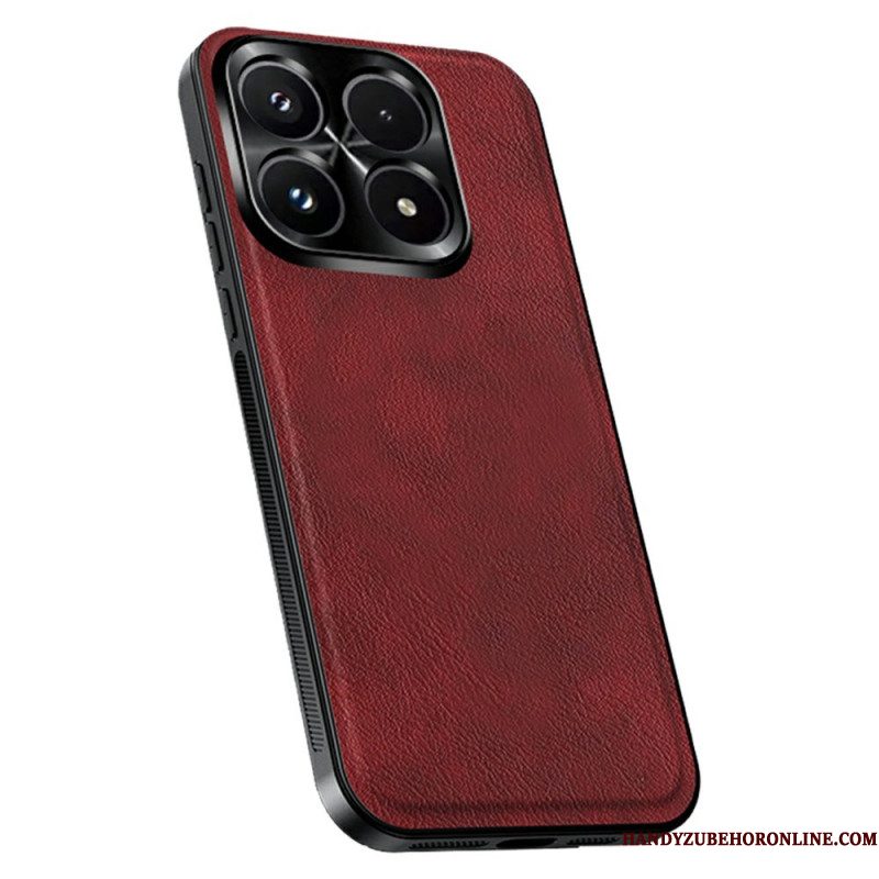 Hoesje Xiaomi 17 Lederlook Bescherming Hoesje