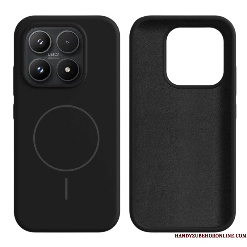 Hoesje Xiaomi 17 Magnetische Vloeibare Siliconen Bescherming Hoesje