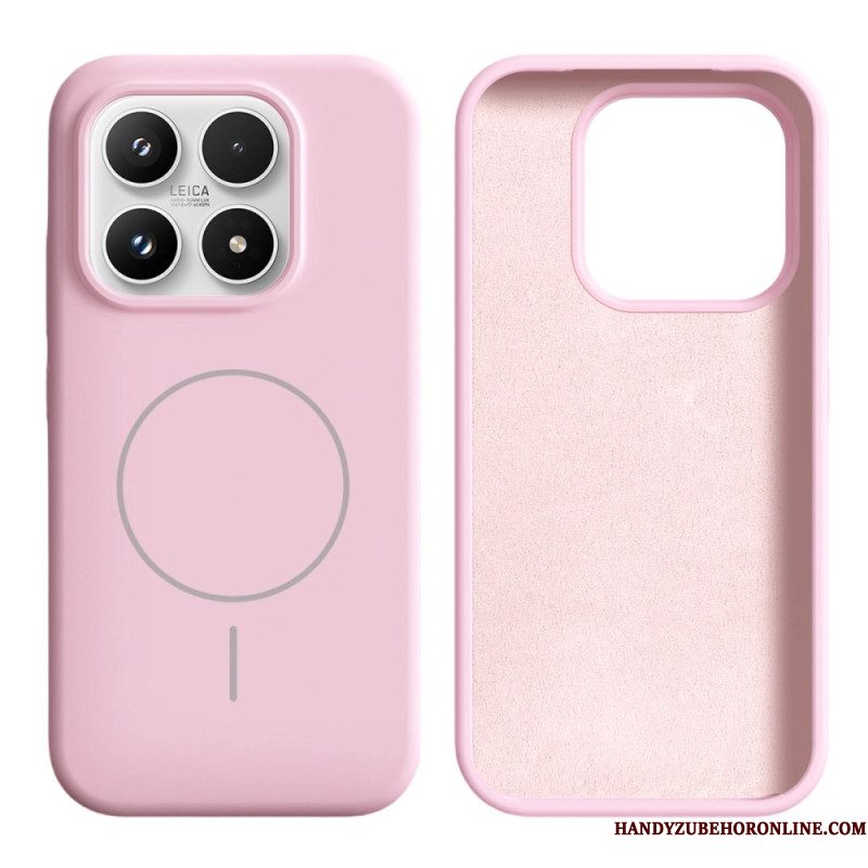 Hoesje Xiaomi 17 Magnetische Vloeibare Siliconen Bescherming Hoesje