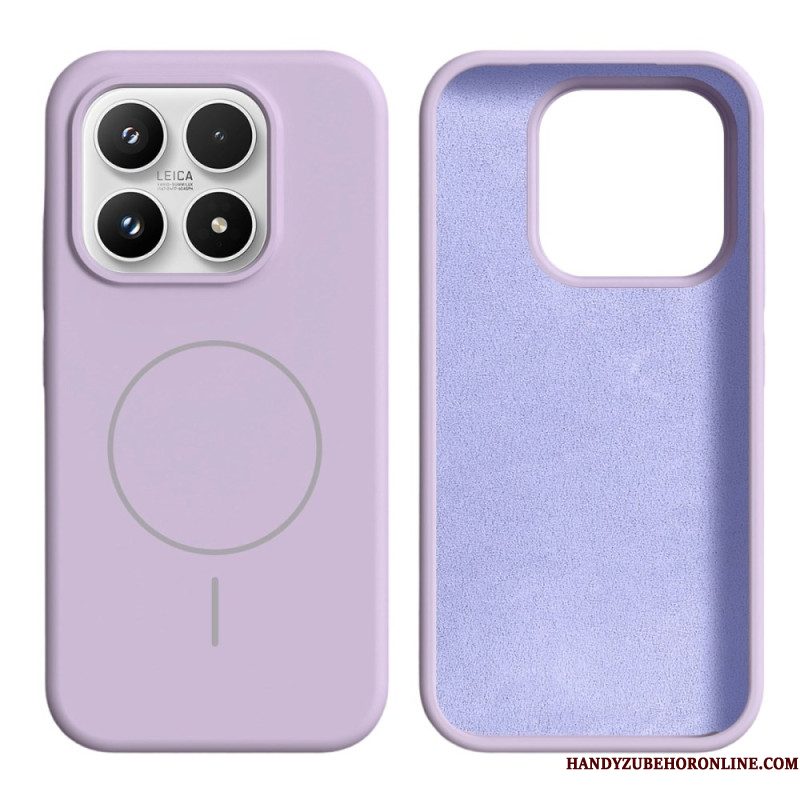 Hoesje Xiaomi 17 Magnetische Vloeibare Siliconen Bescherming Hoesje