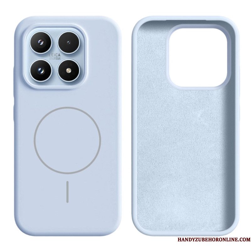 Hoesje Xiaomi 17 Magnetische Vloeibare Siliconen Bescherming Hoesje