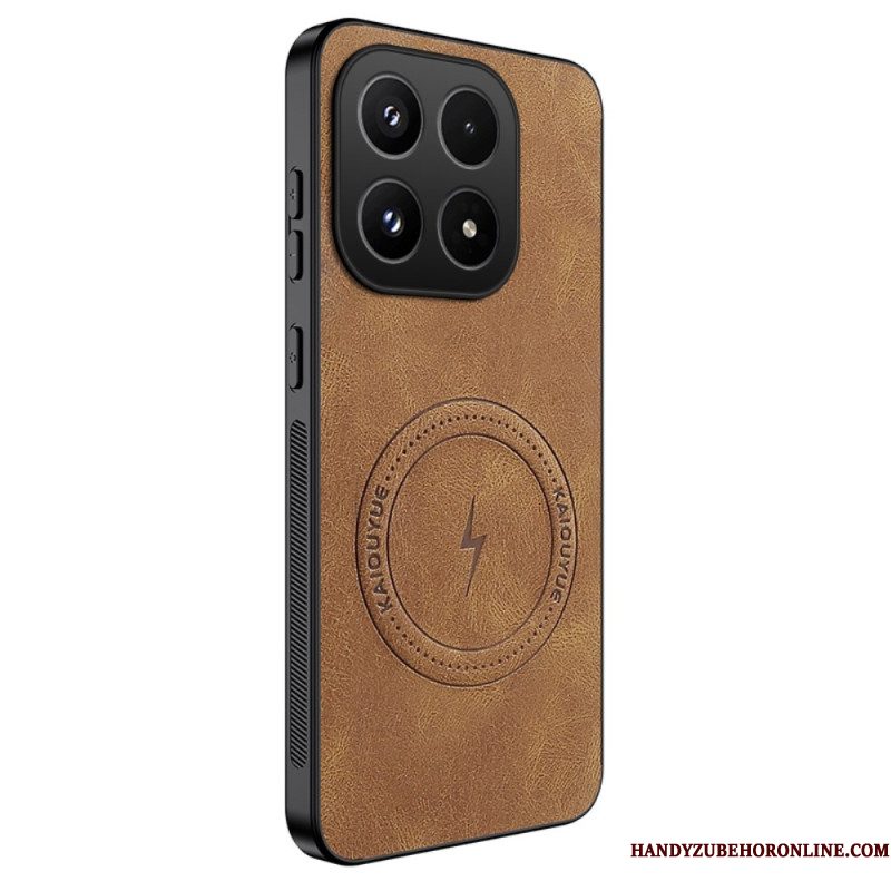 Hoesje Xiaomi 17 Magsafe Lederlook