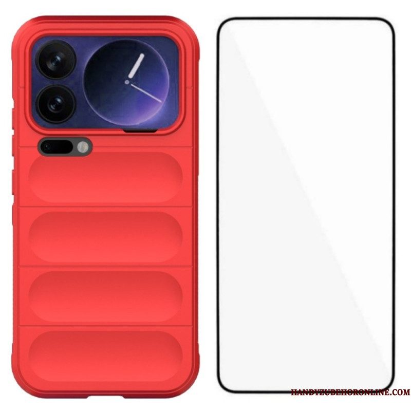 Hoesje Xiaomi 17 Pro Antislip Met Schermbeschermer