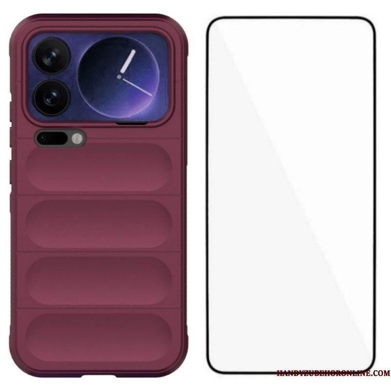 Hoesje Xiaomi 17 Pro Antislip Met Schermbeschermer