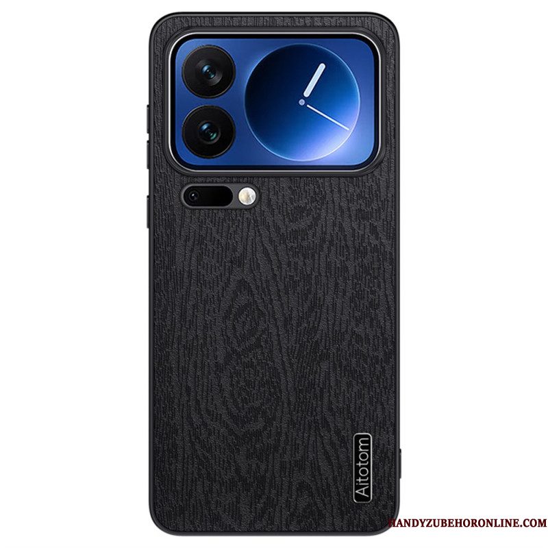 Hoesje Xiaomi 17 Pro Azns Houtnerf Bescherming Hoesje