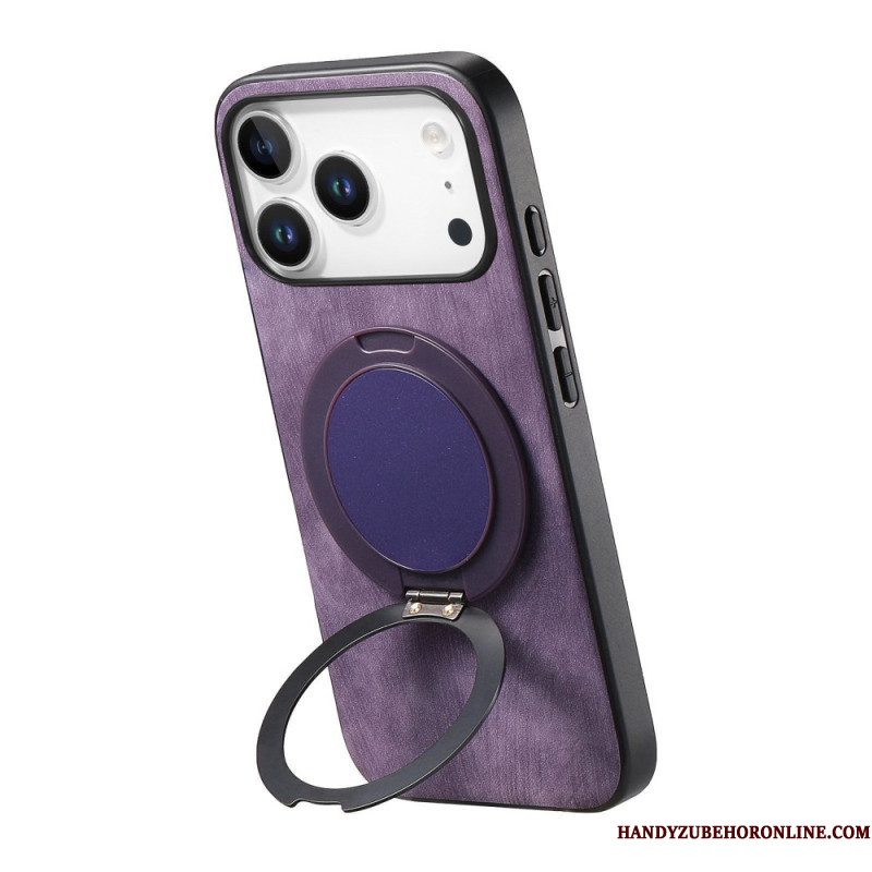Hoesje Xiaomi 17 Pro Draaibare Standaard In Retro Design Bescherming Hoesje