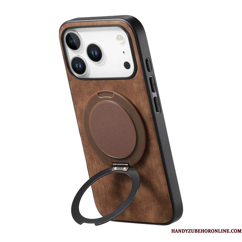 Hoesje Xiaomi 17 Pro Draaibare Standaard In Retro Design Bescherming Hoesje