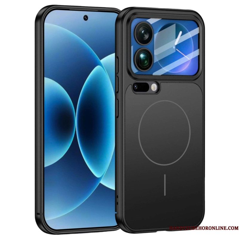 Hoesje Xiaomi 17 Pro Magnetisch Met Beschermfolie Aan De Achterkant