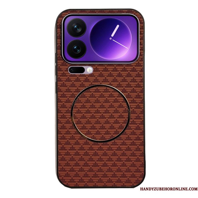 Hoesje Xiaomi 17 Pro Magnetische Driehoekige Bergtextuur