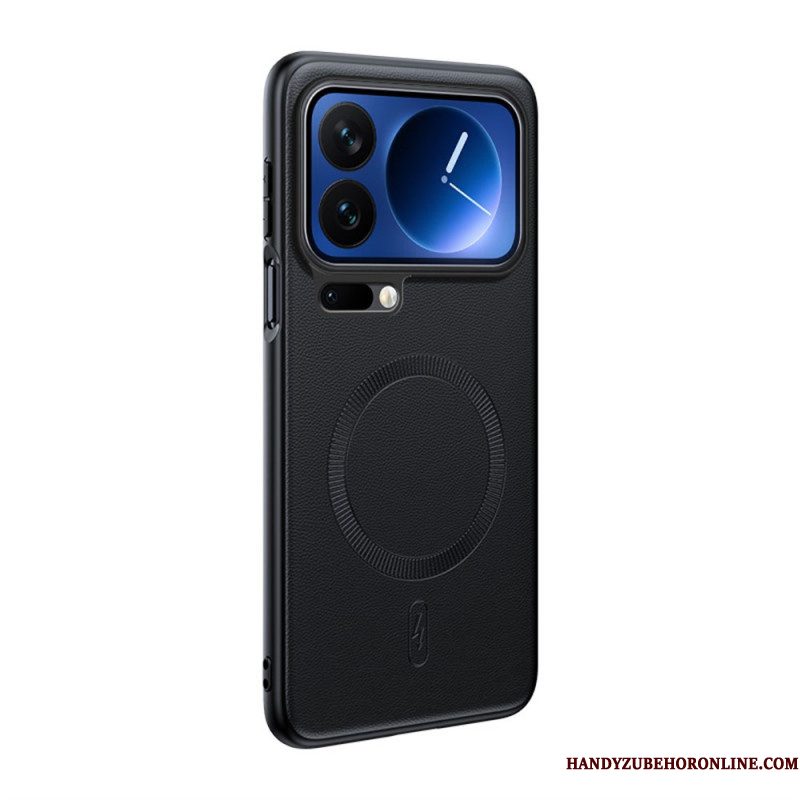 Hoesje Xiaomi 17 Pro Magnetische Kunstlederen Hoes