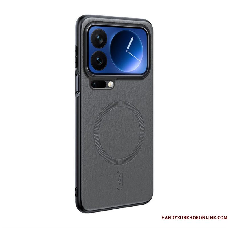 Hoesje Xiaomi 17 Pro Magnetische Kunstlederen Hoes