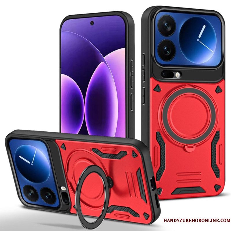 Hoesje Xiaomi 17 Pro Magnetische Sluiting Met Draaibare Standaard