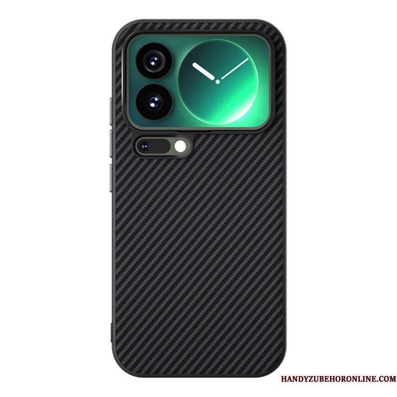 Hoesje Xiaomi 17 Pro Magnetische Sluiting Van Abeel Koolstofvezel