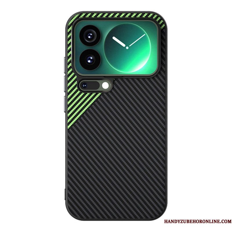 Hoesje Xiaomi 17 Pro Magnetische Sluiting Van Abeel Koolstofvezel
