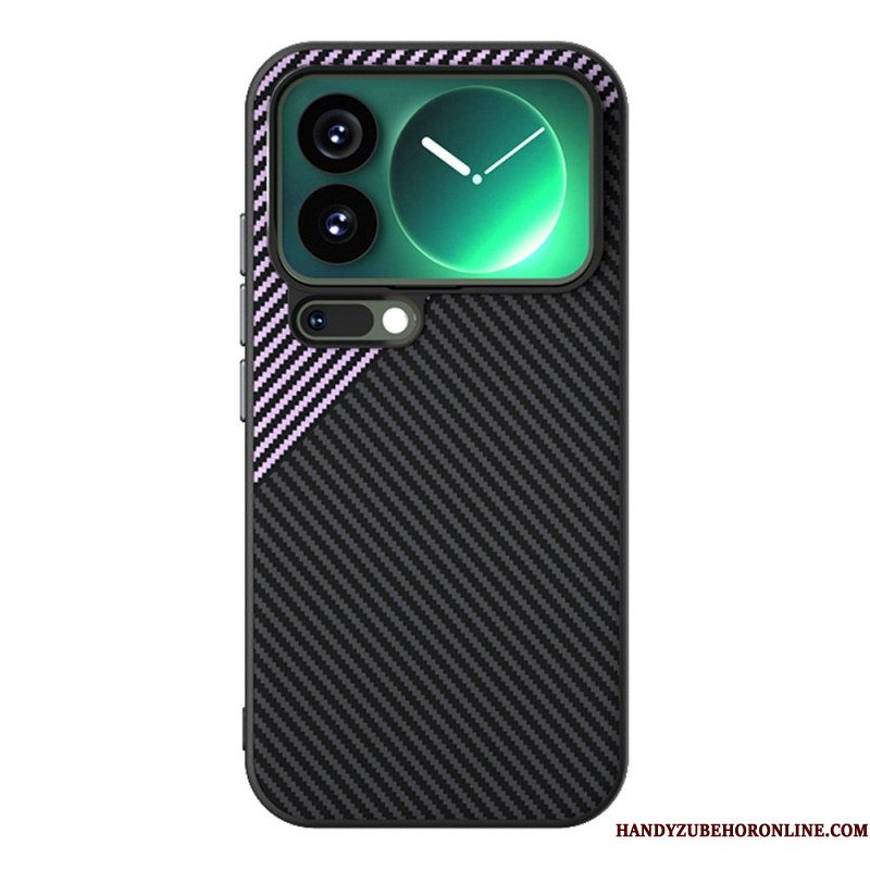 Hoesje Xiaomi 17 Pro Magnetische Sluiting Van Abeel Koolstofvezel