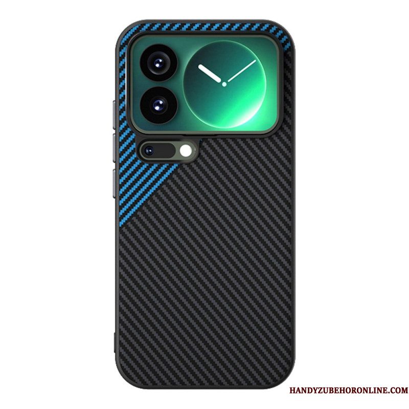 Hoesje Xiaomi 17 Pro Magnetische Sluiting Van Abeel Koolstofvezel