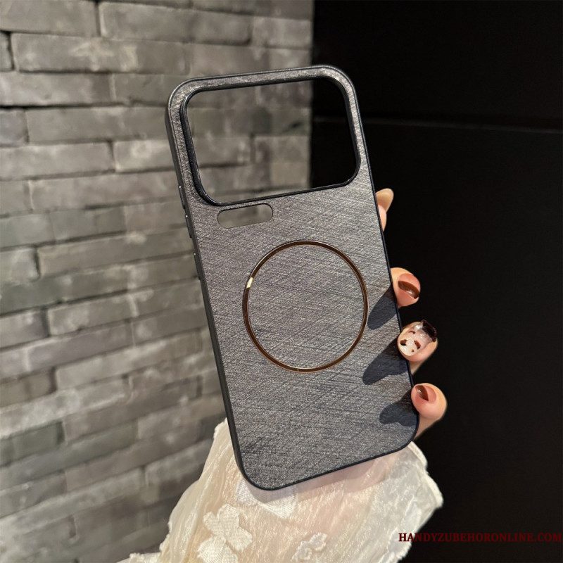Hoesje Xiaomi 17 Pro Magnetische Zijdetextuur Bescherming Hoesje