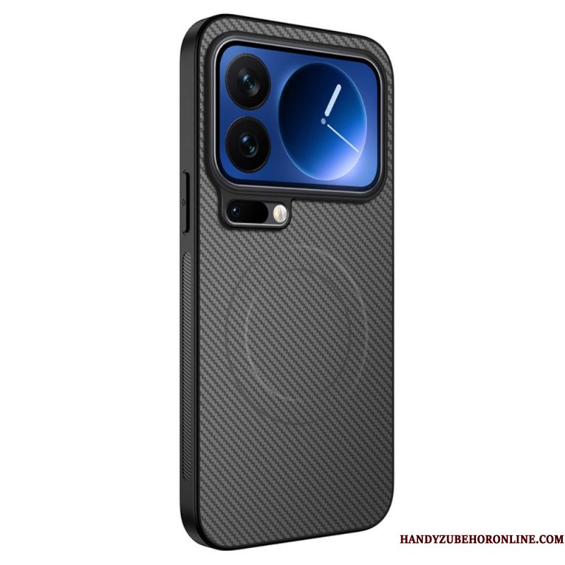 Hoesje Xiaomi 17 Pro Magsafe Carbon Fiber Bescherming Hoesje