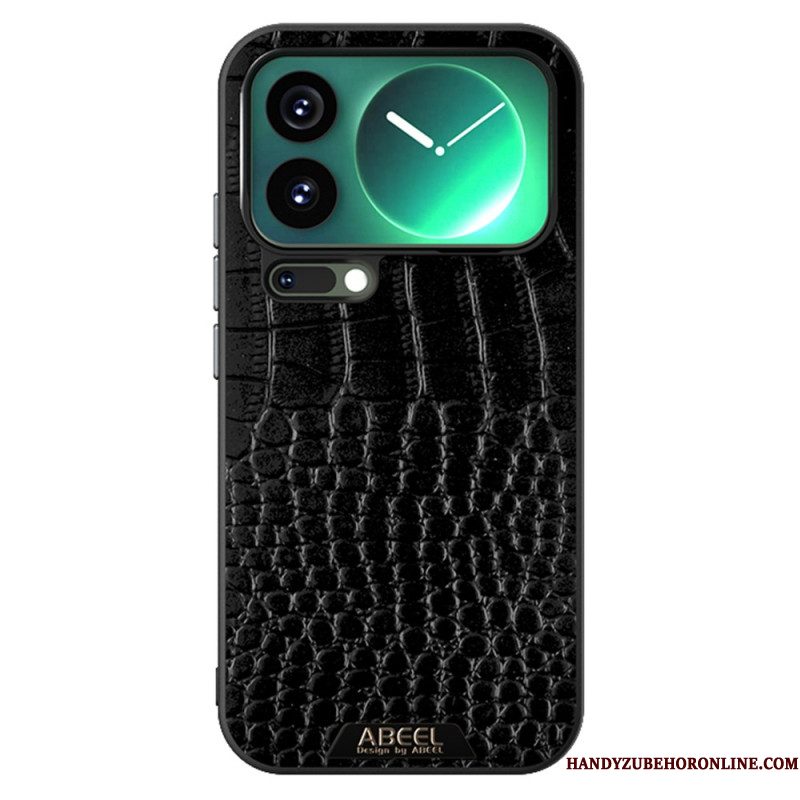 Hoesje Xiaomi 17 Pro Max Abeel Met Krokodillenprint Bescherming Hoesje