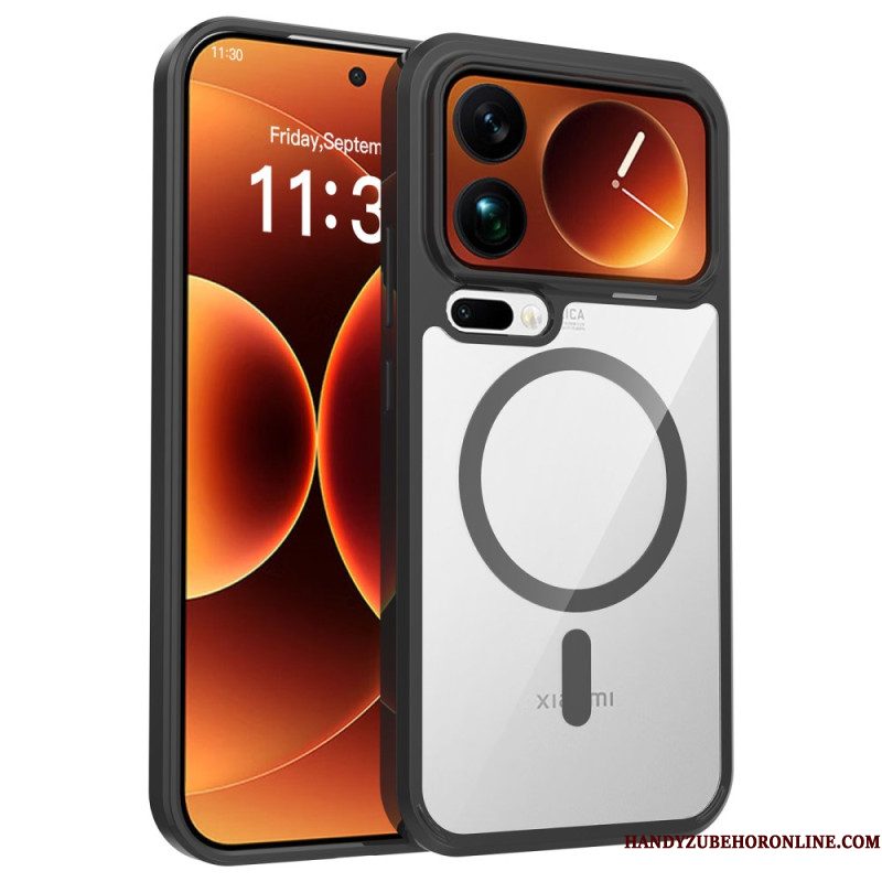Hoesje Xiaomi 17 Pro Max Hybride Transparant En Magnetisch