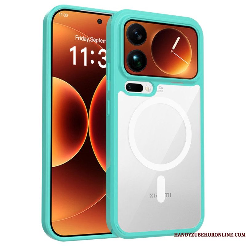 Hoesje Xiaomi 17 Pro Max Hybride Transparant En Magnetisch
