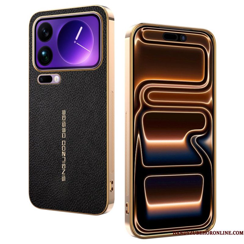 Hoesje Xiaomi 17 Pro Max Krasbestendige Lychee-textuur