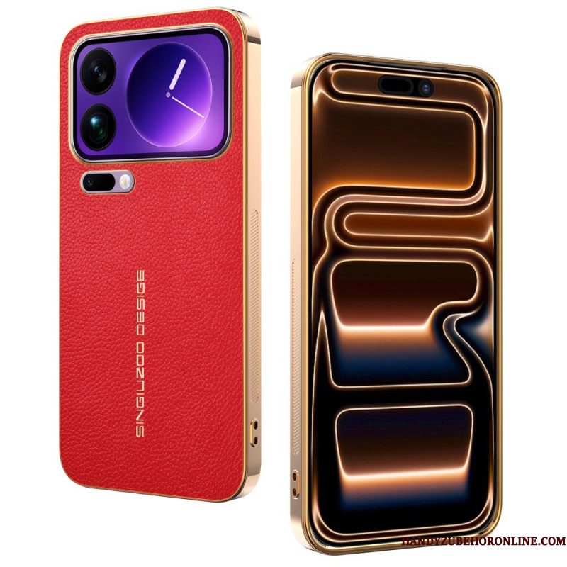 Hoesje Xiaomi 17 Pro Max Krasbestendige Lychee-textuur