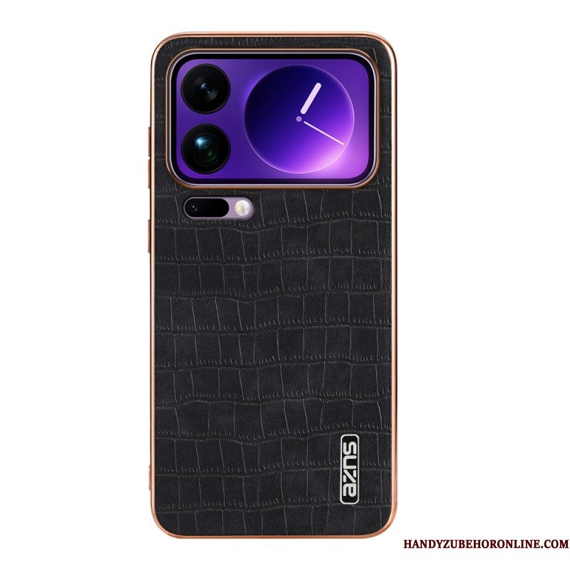 Hoesje Xiaomi 17 Pro Max Krokodil Textuur Azns