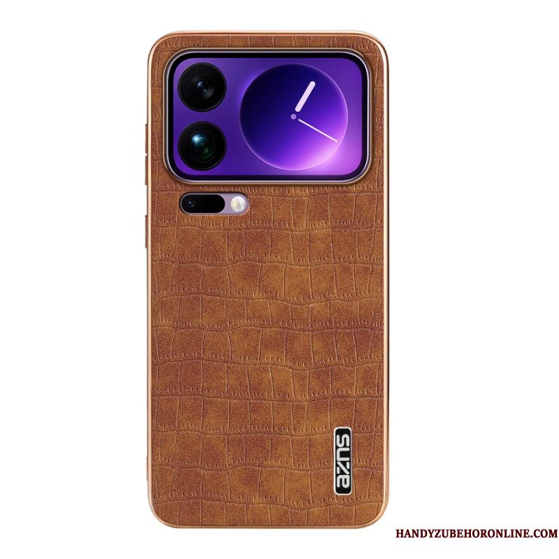 Hoesje Xiaomi 17 Pro Max Krokodil Textuur Azns