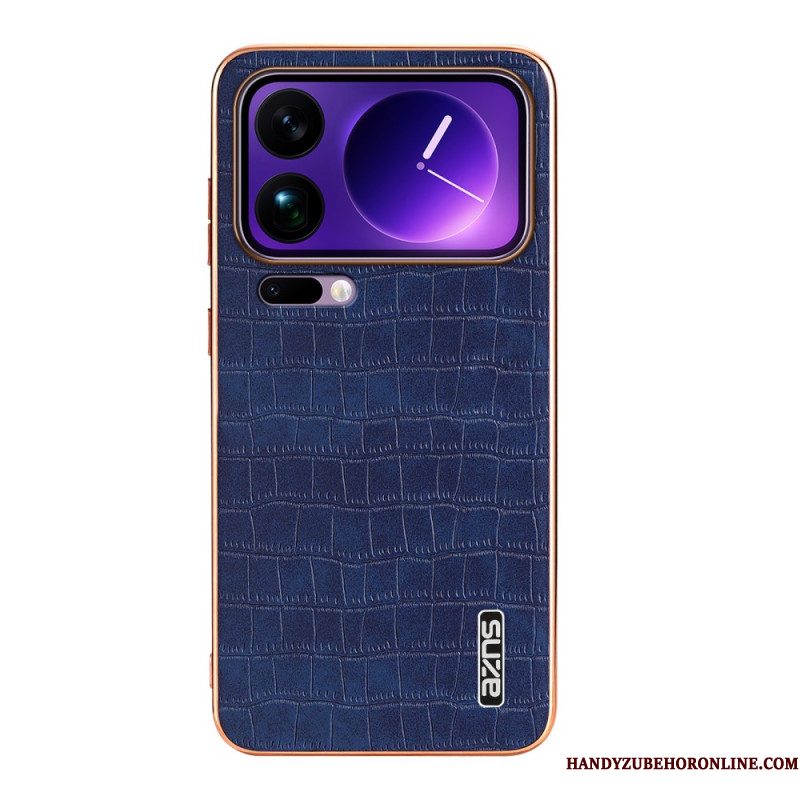 Hoesje Xiaomi 17 Pro Max Krokodil Textuur Azns