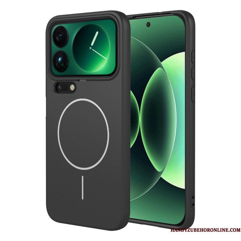 Hoesje Xiaomi 17 Pro Max Magnetische Flexibele Siliconen Bescherming Hoesje