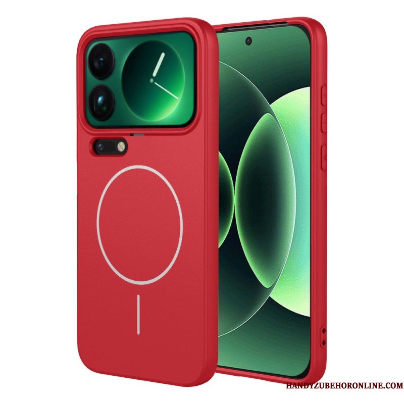 Hoesje Xiaomi 17 Pro Max Magnetische Flexibele Siliconen Bescherming Hoesje