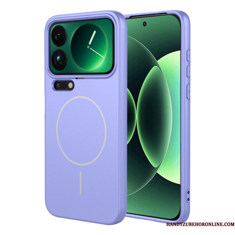 Hoesje Xiaomi 17 Pro Max Magnetische Flexibele Siliconen Bescherming Hoesje