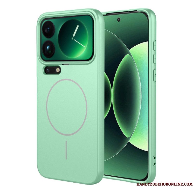 Hoesje Xiaomi 17 Pro Max Magnetische Flexibele Siliconen Bescherming Hoesje