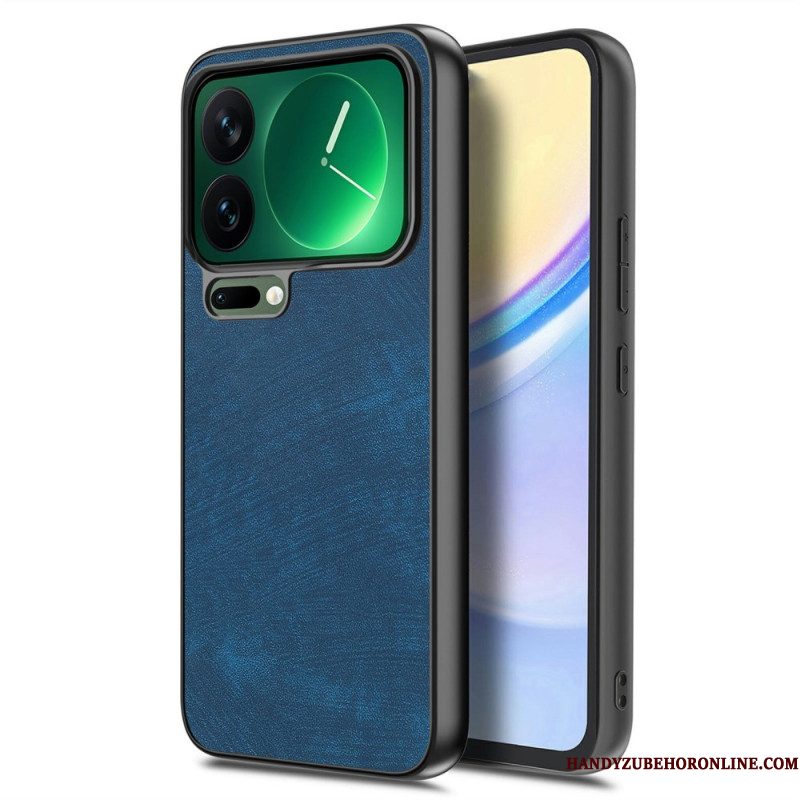 Hoesje Xiaomi 17 Pro Max Schokbestendig Slank Model Met Lederlook