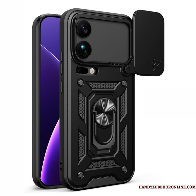 Hoesje Xiaomi 17 Pro Max Schuifbare Cameracover Standaard