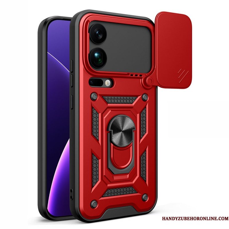 Hoesje Xiaomi 17 Pro Max Schuifbare Cameracover Standaard