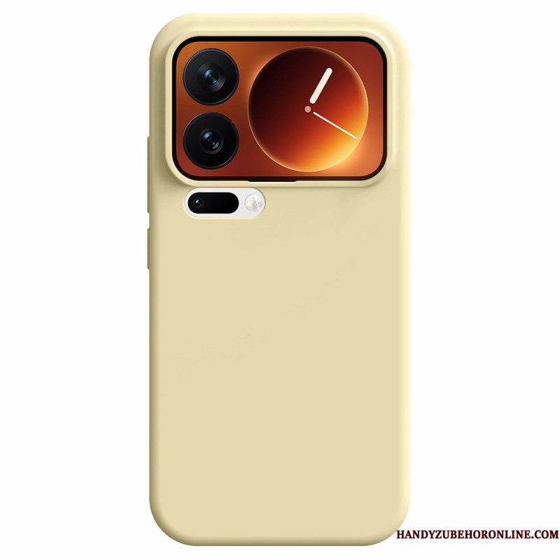 Hoesje Xiaomi 17 Pro Vloeibare Siliconen En Versterkte Bescherming