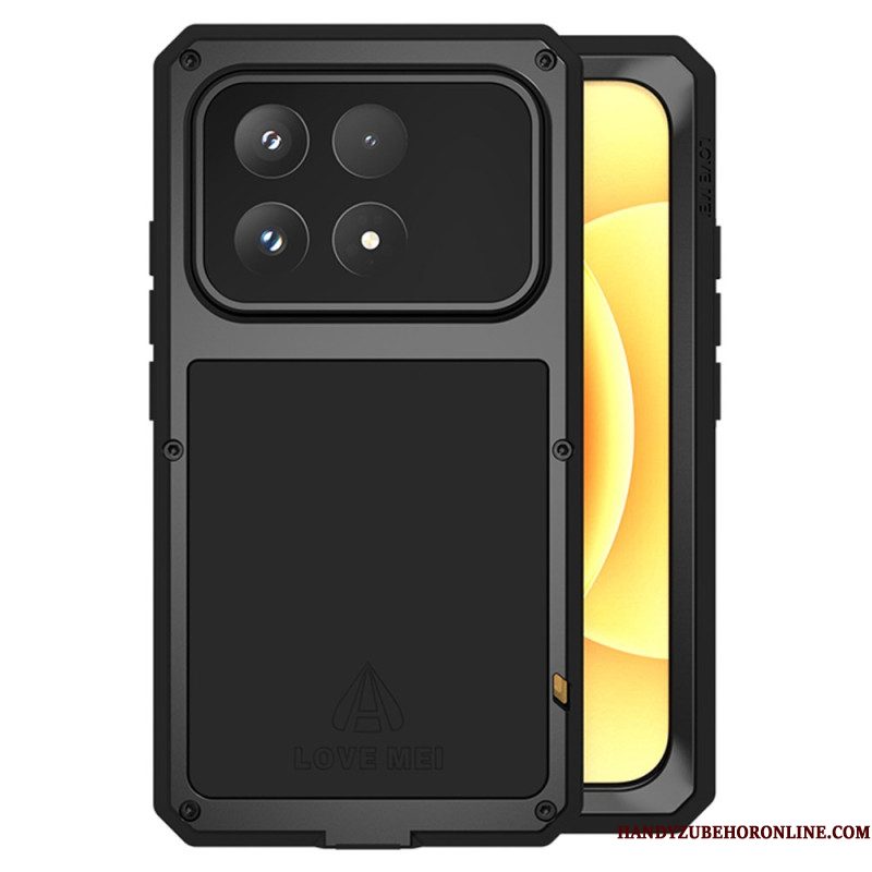 Hoesje Xiaomi 17 Schermbeschermer Van Gehard Glas Love Mei
