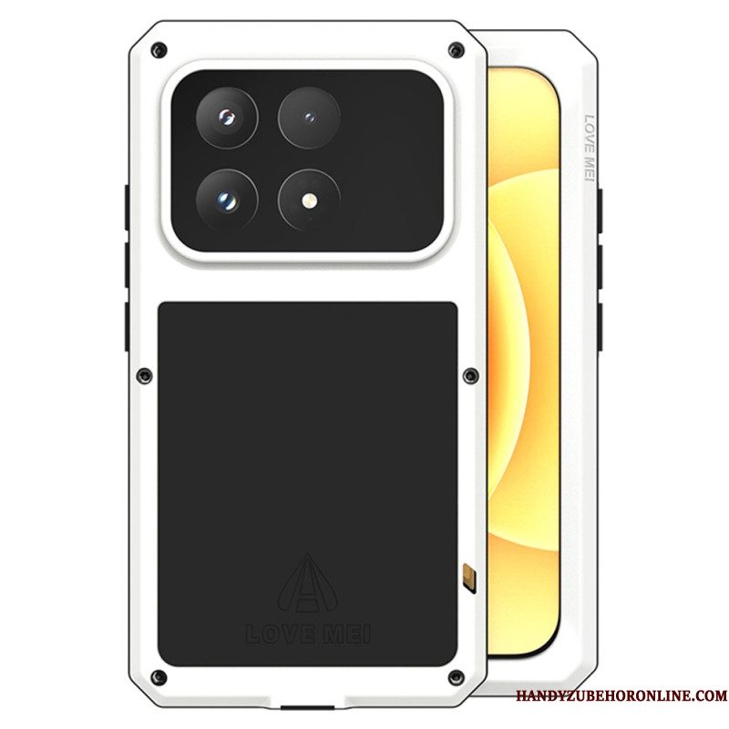 Hoesje Xiaomi 17 Schermbeschermer Van Gehard Glas Love Mei