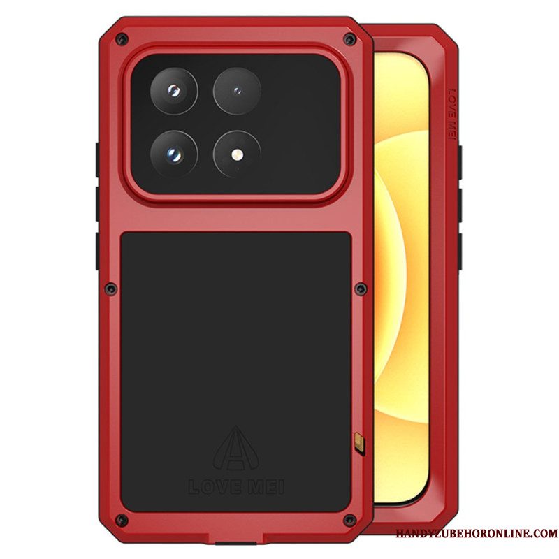 Hoesje Xiaomi 17 Schermbeschermer Van Gehard Glas Love Mei
