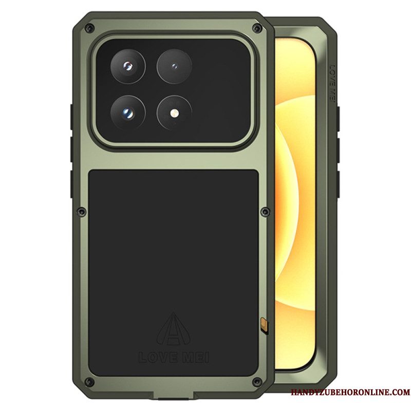 Hoesje Xiaomi 17 Schermbeschermer Van Gehard Glas Love Mei