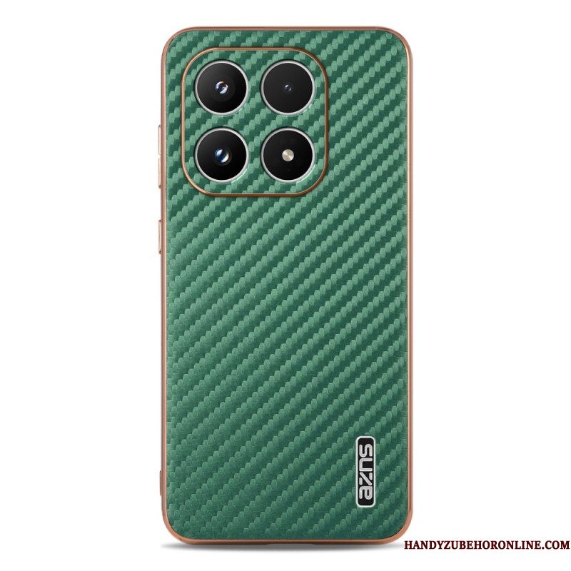 Hoesje Xiaomi 17 Textuur Azns Koolstofvezel Bescherming Hoesje