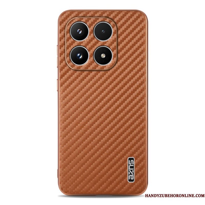 Hoesje Xiaomi 17 Textuur Azns Koolstofvezel Bescherming Hoesje