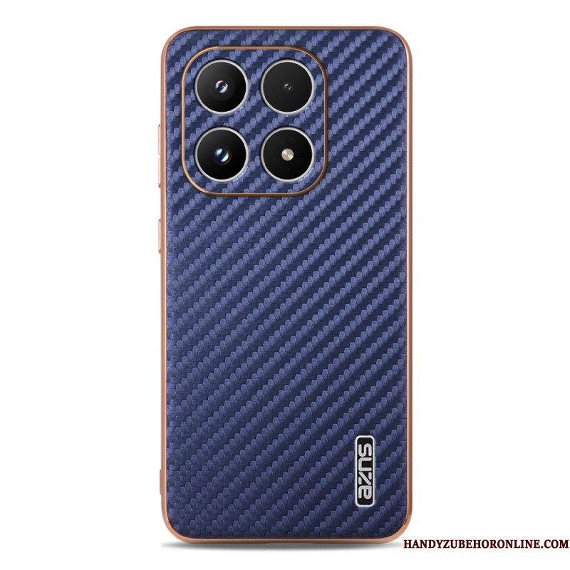Hoesje Xiaomi 17 Textuur Azns Koolstofvezel Bescherming Hoesje