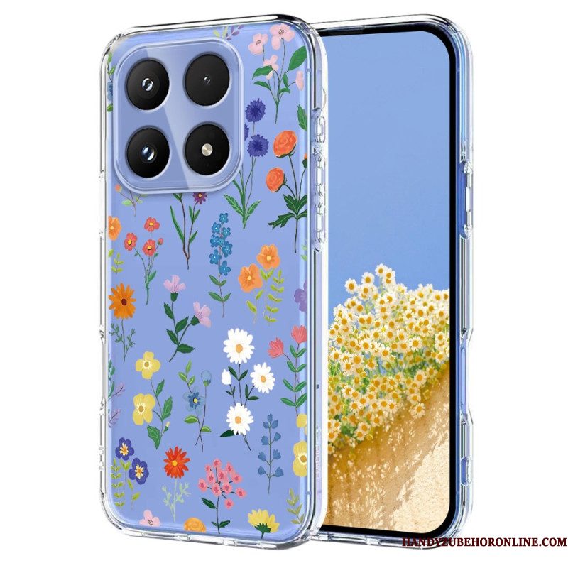 Hoesje Xiaomi 17 Vlinders En Bloemen Bescherming Hoesje