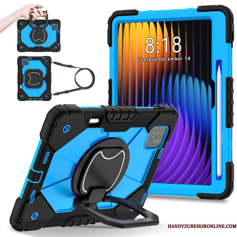 Hoesje Xiaomi Pad 7 / 7 Pro Verstevigde Bescherming Met Ringhouder