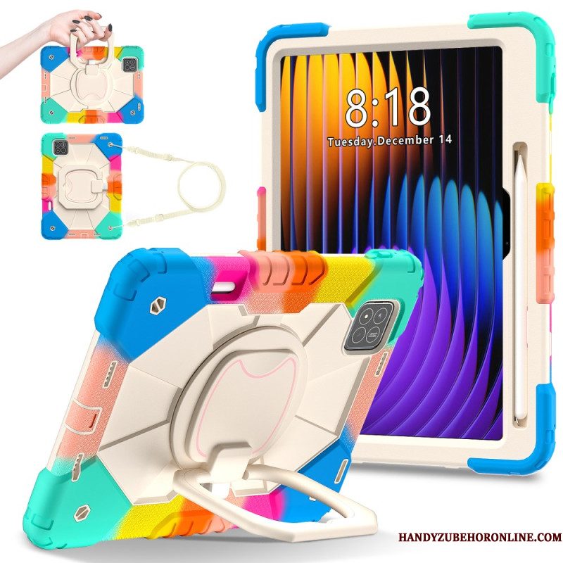 Hoesje Xiaomi Pad 7 / 7 Pro Verstevigde Bescherming Met Ringhouder