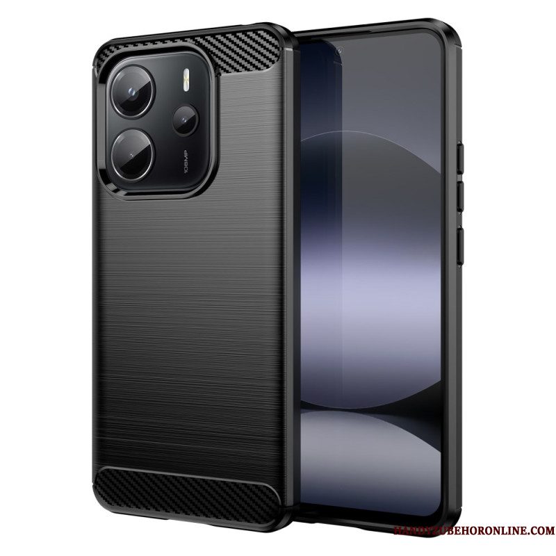Hoesje Xiaomi Redmi Note 14 4g Geborsteld Koolstofvezel